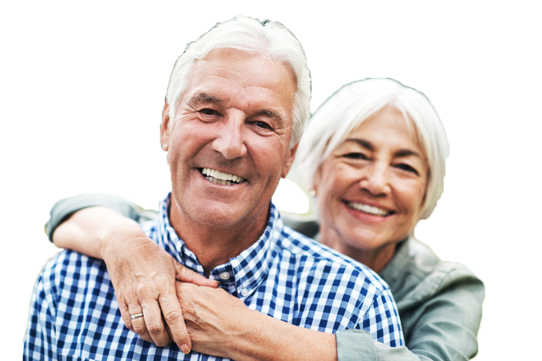 Portrait of an affectionate mature couple enjoying some time outdoors